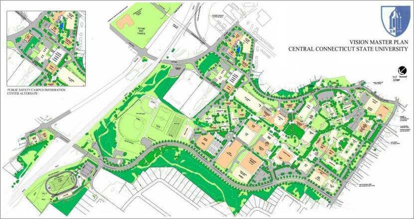 Central Connecticut State University Vision Master Plan New